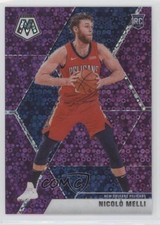 2019 Panini Mosaic Rookies Fast Break Purple Prizm 45/50 Nicolo Melli #216 00am