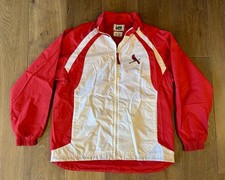 VINTAGE Lee Sport St. Louis Cardinals MLB Full Zip Windbreaker Jacket, Large