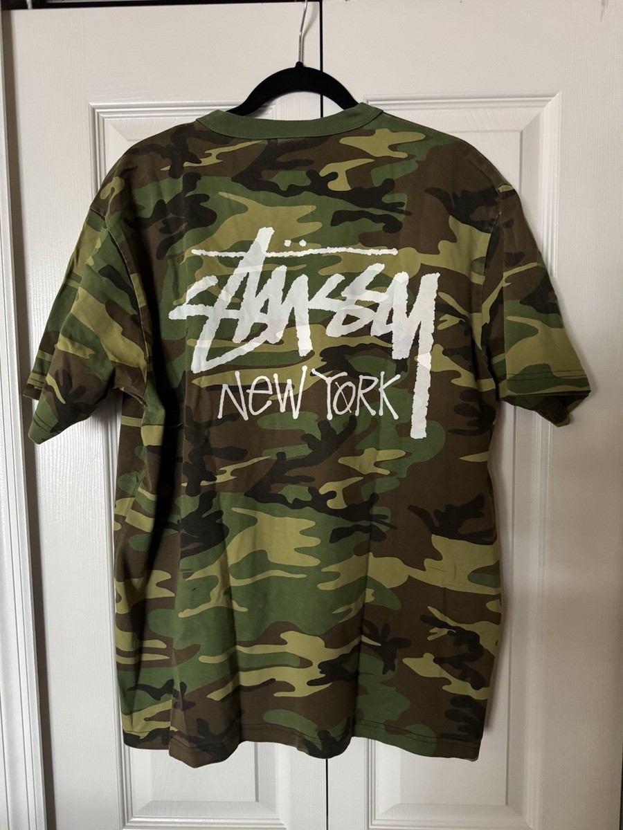 Size M Stussy New York Chapter Tee Camo Medium Camouflage Stüssy