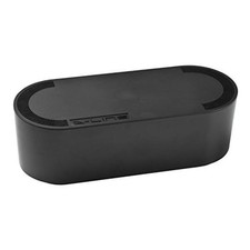 Cable Management Cord Organizer to Hide Conceal Power Large Black Box