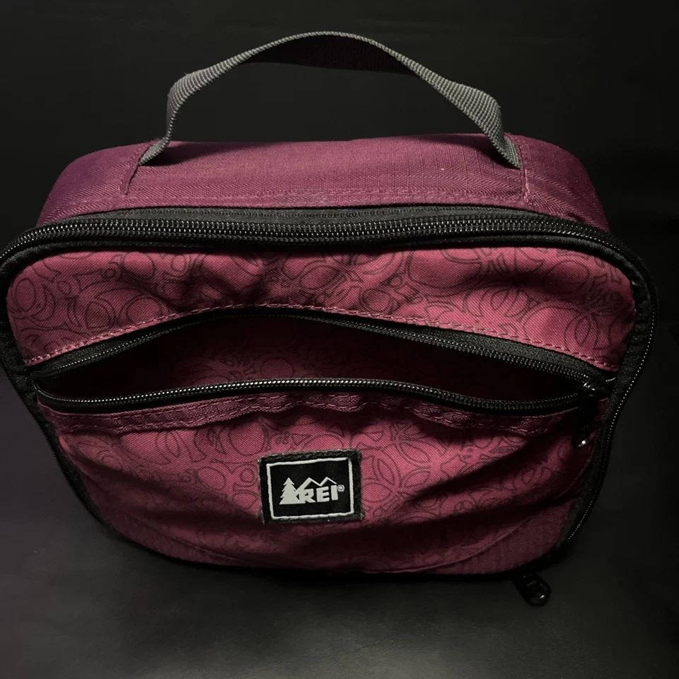 Ланчбокс REI Co-op 7x5 темно-бордовый - Изображение 2 из 4