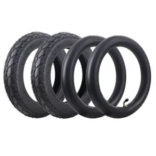 2 Set 12 1/2 x 2 1/4 Replacement Tire and Inner Tube, 12.5 x 2.25 Tire Tubes