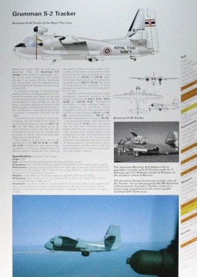 S-2 S2 S 2 Tracker Grumman Picture Plane Aircraft Vtg Info Sheet Wall Art   