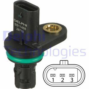 SS11468 CAMSHAFT POSITION SENSOR DELPHI FOR VAUXHALL INSIGNIA I,ASTRA VI - Picture 2 of 5
