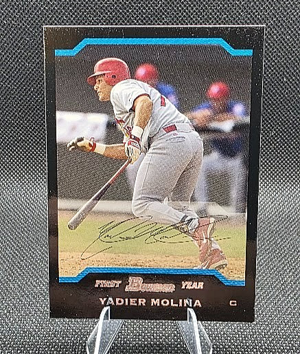2004 Bowman - First Year Yadier Molina #301 (RC)
