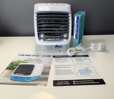 Arctic Air Chill Zone Portable Personal Space Cooler Desk Table Air Conditioner
