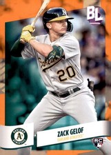Zack Gelof (19) 2024 Topps Bowman Heritage Topps Chrome OAKLAND A's RC Lot A26