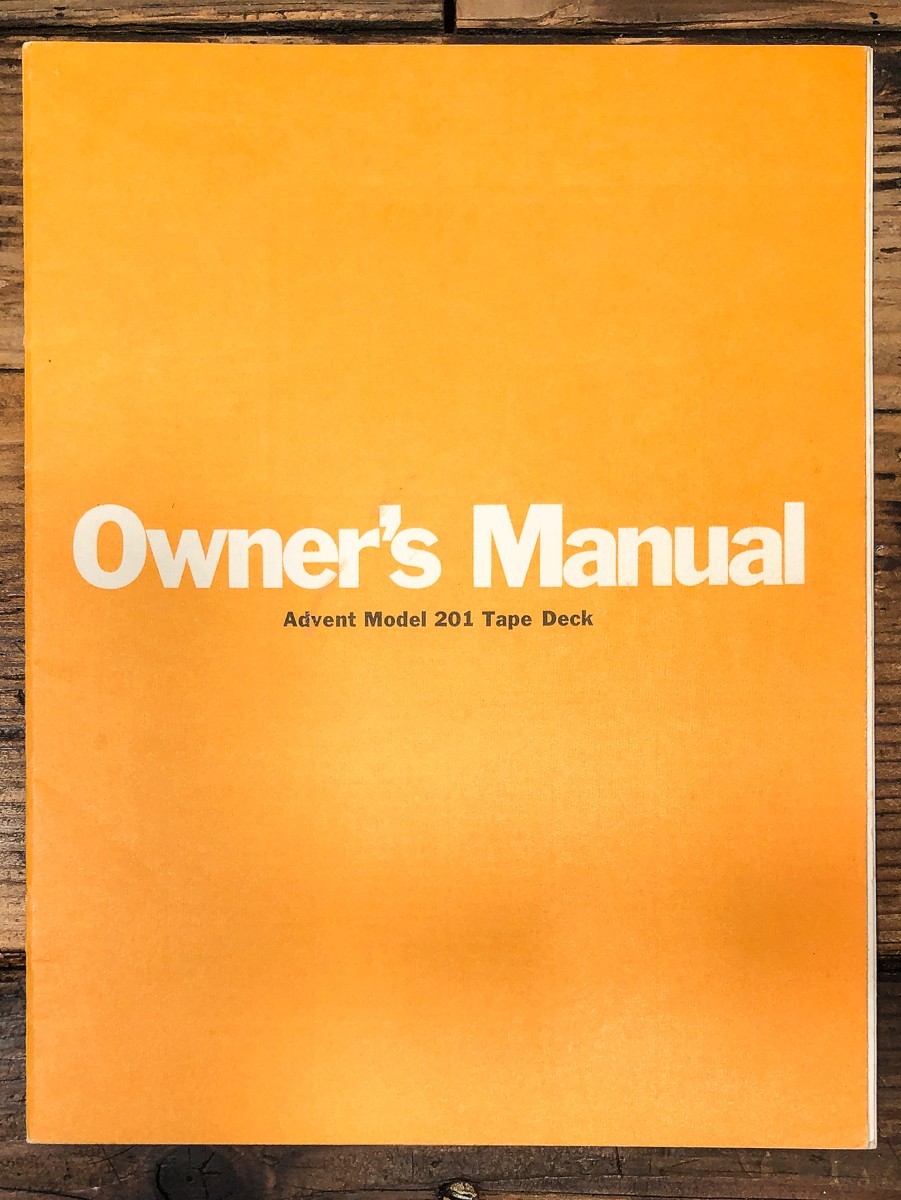 Kenwood Model 201 Noise Reduction Unit Owners / User Manual *Original*