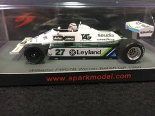 Spark 1/43  Williams FW07B 1980 F1  British Grand Prix Winner #27 A. Jones S6992
