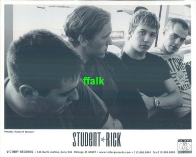 Press Photo: STUDENT RICK 8x10 B&W