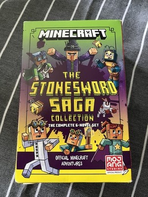 Minecraft The Stone Sword Saga Collection The Complete 6 Novel Set New & Unused
