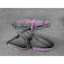 Mammut Climbing Harness Womens XS Purple Grey Indicator Tech Gear Loops