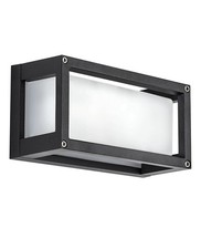 KS Verlichting Brick 7497 Outdoor Wall Light – IP54 Aluminium – Matte Black
