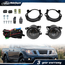 Pair Fog Lights For 2005-2015 Nissan Xterra For 2010-2019 Nissan Frontier