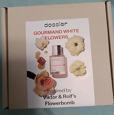 Dossier Gourmand White Flowers, Inspired by Viktor & Rolf's Flowerbomb 1.7oz