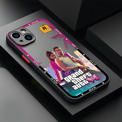 Funda trasera para teléfono GTA 6 para Samsung Galaxy S25 S24 S23 S22 S21 S20 S10 Note2 - Imagen 2 de 18