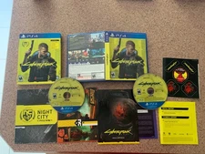 Cyberpunk 2077 - Sony PlayStation 4 Complete with manual and MANY Extras!!