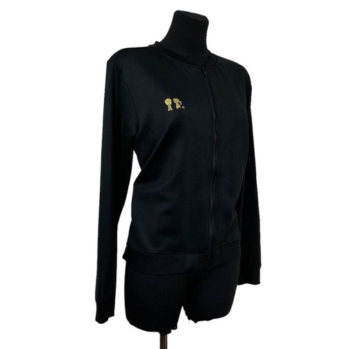 BOY MEETS GIRL AÑOS 90 RAVE ERA LOOK RETRO DEPORTIVO OVERSIZE NEGRO TRACKTOP. TALLA L - Imagen 4 de 6