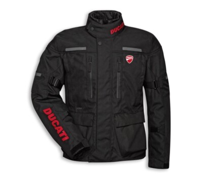 Men's Ducati Tour C4 Waterproof Motorcycle Jacket by Spidi, 981073646,  X-Large