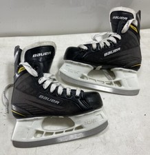 Bauer Supreme S140  2 R JR 221mm LS Pro  Ice Hockey Player Skates Barely Used