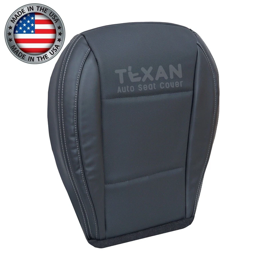 Fits 2016, 2017 Subaru Outback Limited Driver Bottom Perforated Seat Cover Black - image 2 of 4