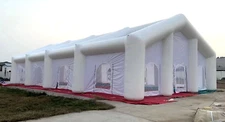 3,200 sqft Commercial Inflatable PVC LED Building Event Party Tent  We Finance