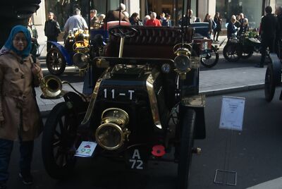 Foto 12x8 Ansicht eines Panhard et Levassor auf der Regent Street Motor Show W c2015