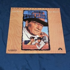 THE SONS OF KATIE ELDER 2-Laserdisc LD WIDESCREEN FORMAT EXCELLENT VERY RARE 