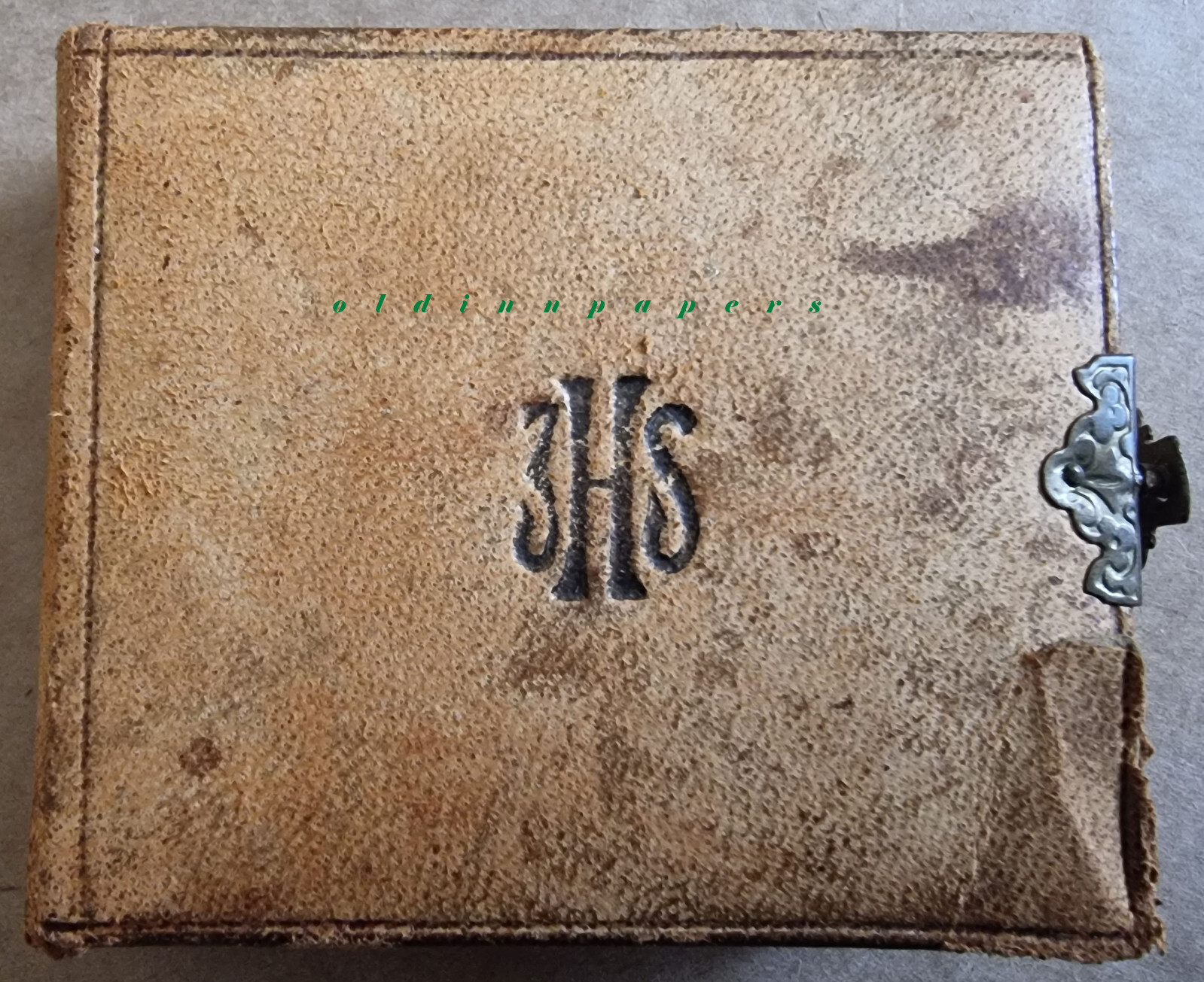 Chemin de Croix antikes Büchlein die 14 Kreuzwegstationen Stations of the Cross