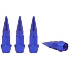4 Pièce You.S Valve Revêtement Pointe Coloris Bleu pour Voiture Camion Moto