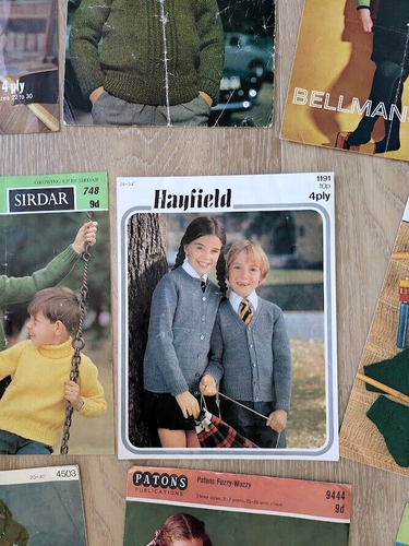 Vintage Children's Knitting Patterns - 15 in Total - 1950's/60's/70's - Picture 7 of 11