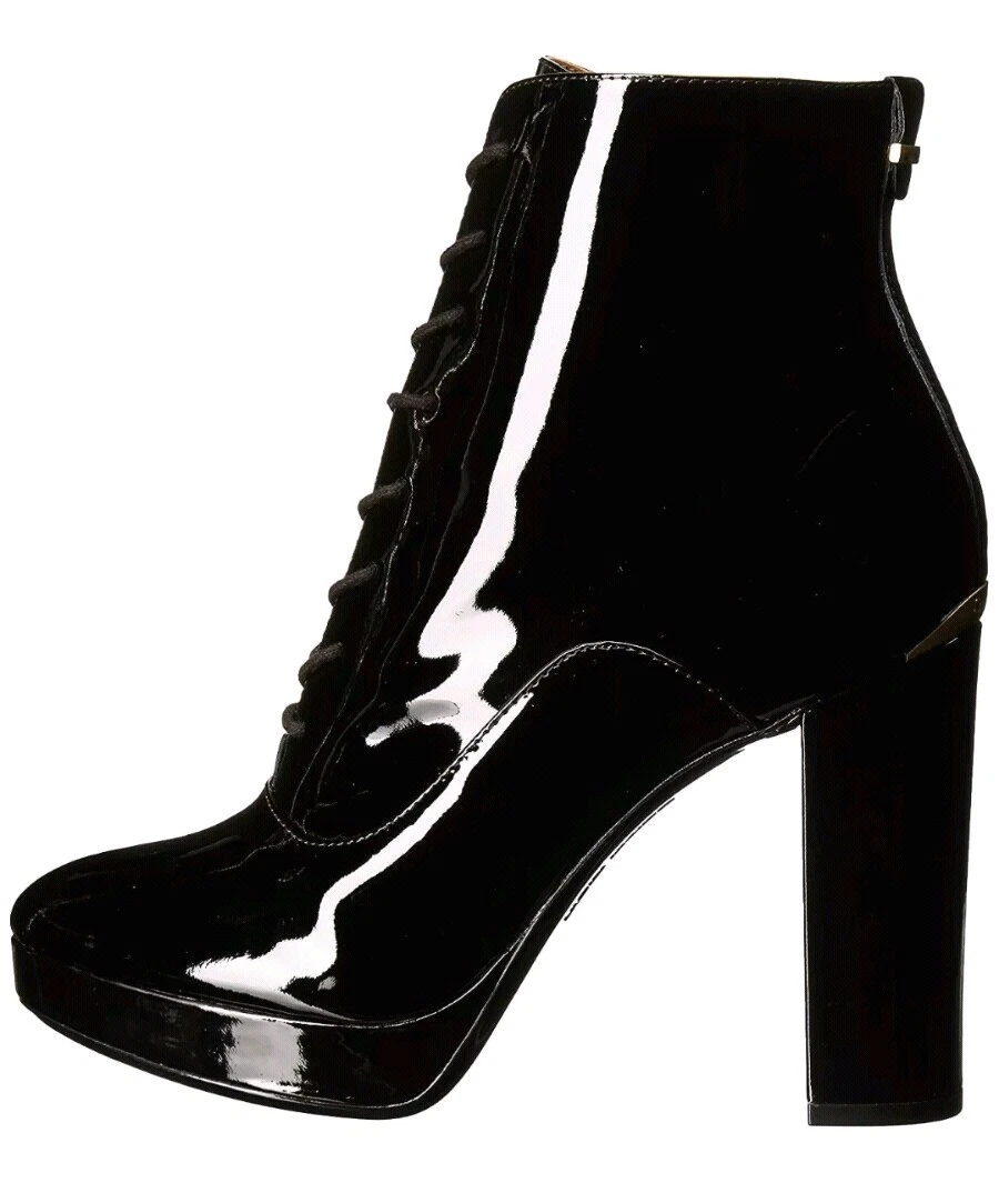 Calvin klein best sale patent leather boots