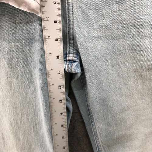 Old Navy Original Loose Jeans Girls Size 14 Light Wash Blue High Rise Baggy - Picture 10 of 11