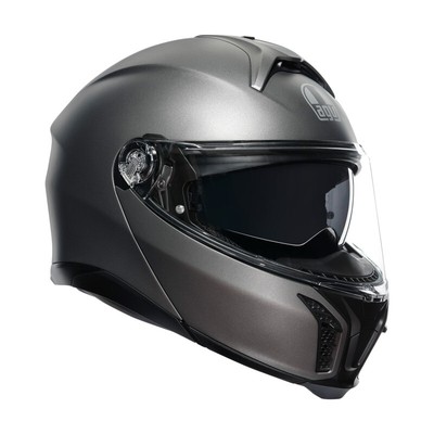 AGV Tourmodular Mono Modular Motorcycle Helmet - Matte Grey