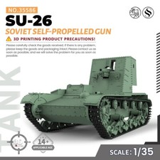 MRY-SFW SS35586 1/35 Military Model Kit Soviet SU-26 Self-Propelled Gun
