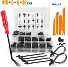 GOOACC 415Pcs Car Retainer Clips & Fastener Remover fit for GM Ford Toyota Honda