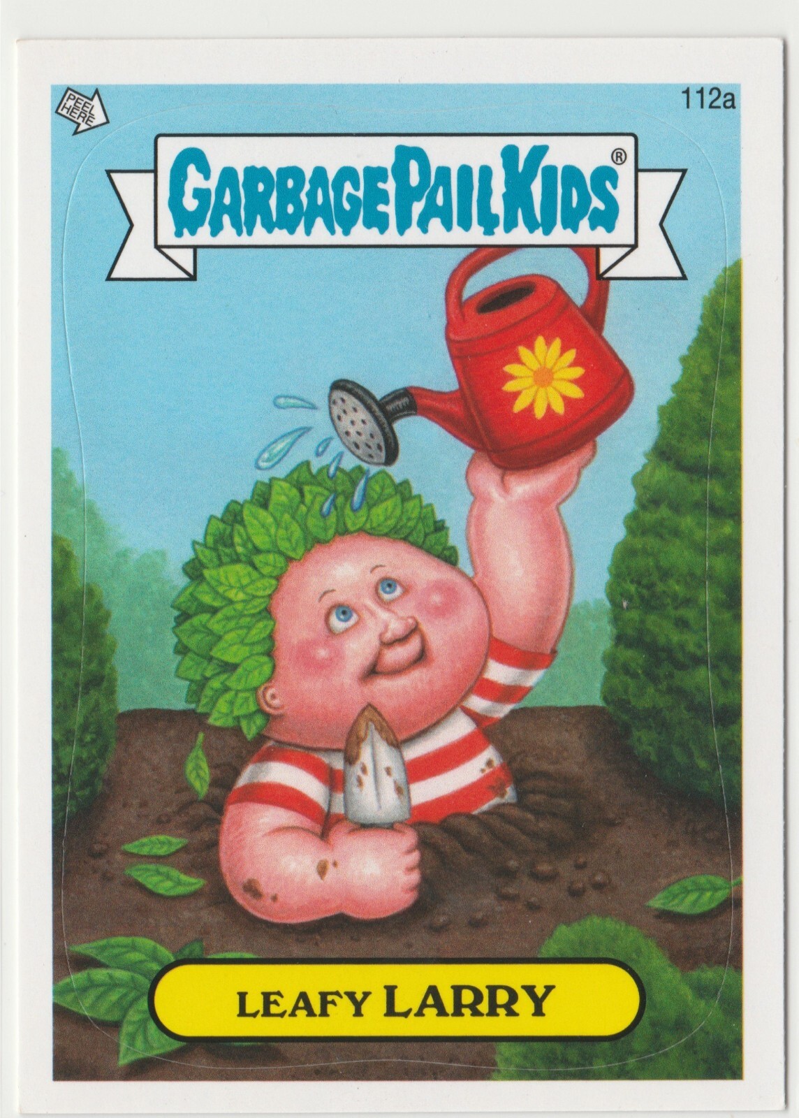 Leafy Larry #112a Garbage Pail Kids GPK 2013 Series 2 BNS2 Brand New