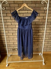 Ladies H & M Black Dress Size 12 