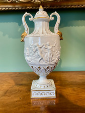 Deckelvase VEB Porzellanmanufaktur Plaue 1.Wahl.