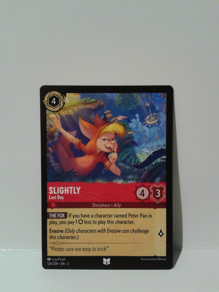 Lorcana: Slightly Lost Boy 124/204 nonfoil (NM) (single card) | eBay Lorcana: Slightly Lost Boy 124/204 nonfoil (NM) (single card) | eBay