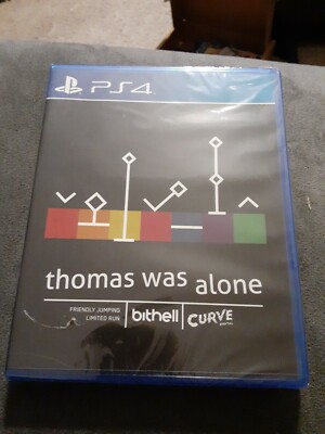 NEW Thomas Was Alone (PlayStation 4, PS4) Limited Run Games Sealed