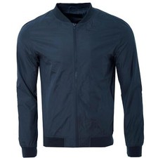 Mens Bomber Jacket Soulstar Regular Fit 100% Polyester Ribbed Collar Coats S-2XL