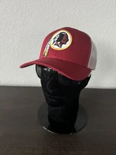 Retro Throwback Old Washington Redskins Embroidered Logo Trucker Hat Cap NEW 🏈