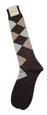 Pantherella Unisex Socks Dk Brown/B Style X3537 015 Size M New With Tags