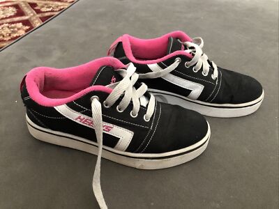 Heelys GR8 Pro HE100220 Pink/Black Roller Skate Shoes Youth Size (Used) 
