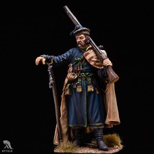 Registered Cossack of Polish Army 54mm Painted Tin Toy Soldier Pre-Sale  Art