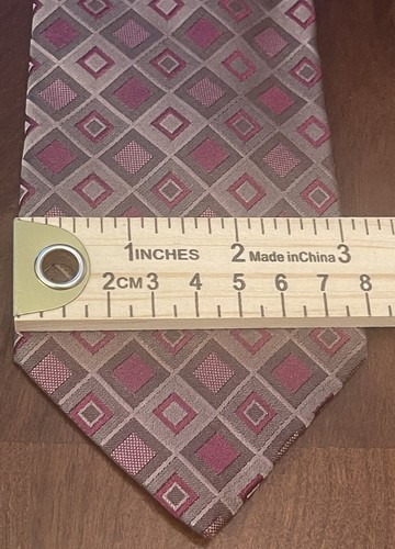 Ck Calvin Klein 100% Silk Men’s Neck Tie Made In China - Picture 4 of 9