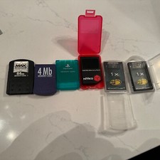 GameCube And PlayStation Memory Cards