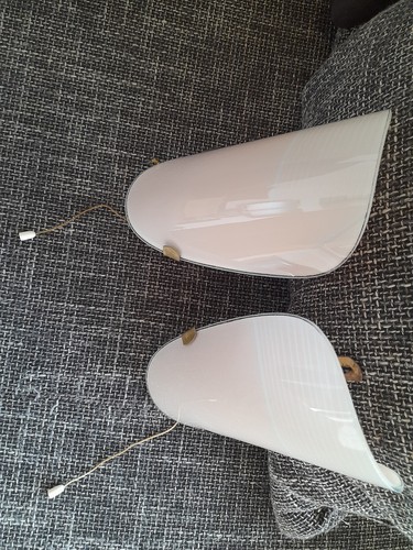 2 Wandlampen, Tütenlampen, Vintage, 60er Jahre, gut erhalten, fast identisch - Bild 8 von 9