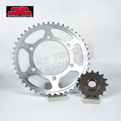 JT Stahl Kettenradsatz vorne & hinten passend für Honda CB750F A-B 80-82